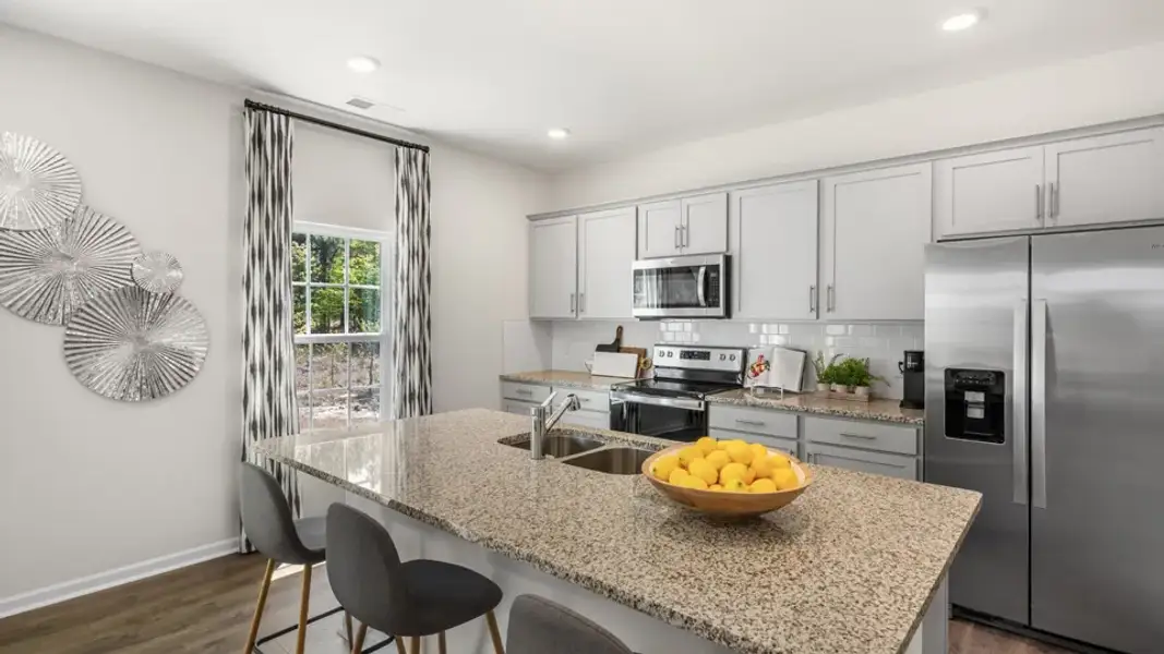 Furnished interior view inside a new home in Olive Branch, Wilson's Mills (Image 13).