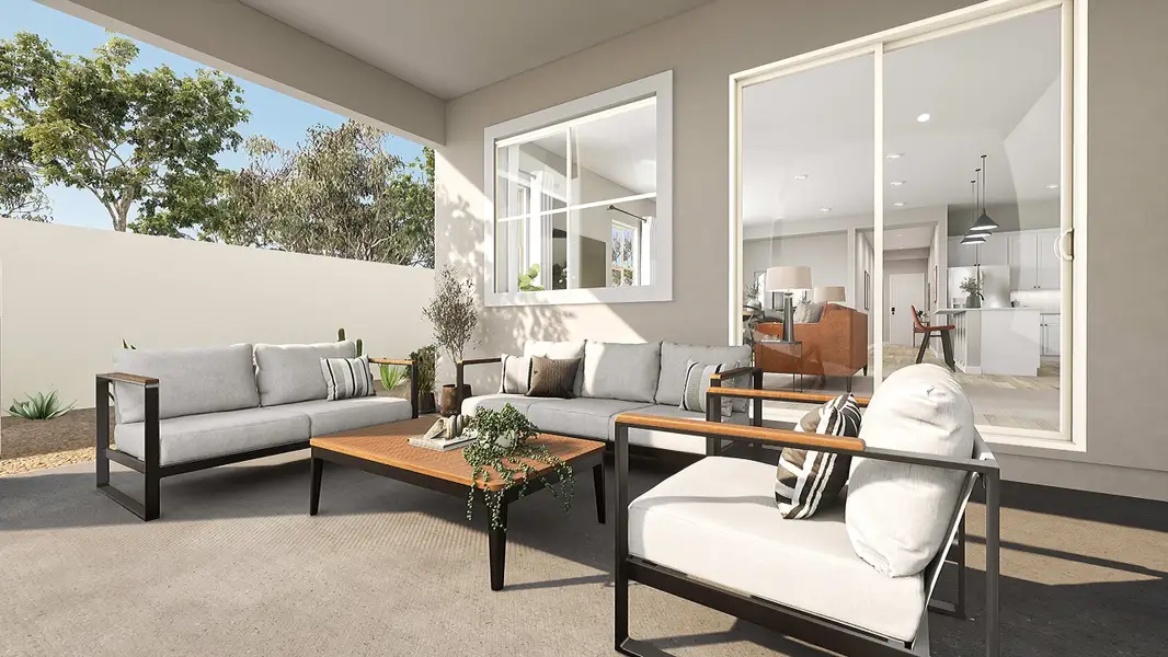 Representative furnished interior of a home built from the Granite Plan 3505 by Tri Pointe Homes in Waterston Central, Gilbert (Image 31).