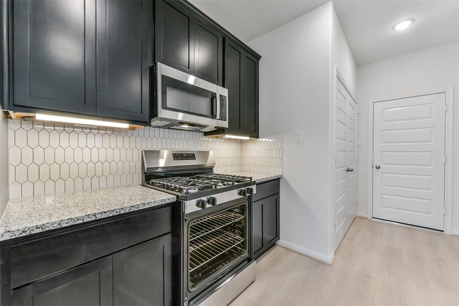 Furnished interior view inside a new home in , Houston (Image 8).
