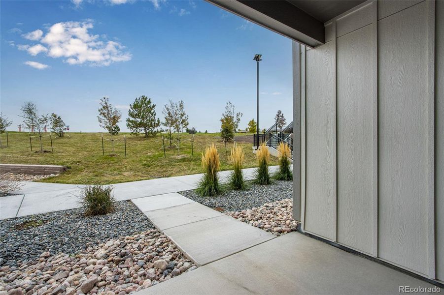 Exterior details and patio area of a home in , Arvada (Image 24). Exterior details and patio area of a home in , Arvada (Image 24).