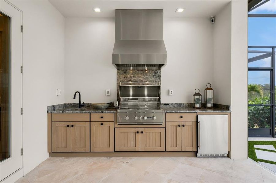 Furnished interior view inside a new home in Wild Blue at Waterside, Sarasota (Image 65).