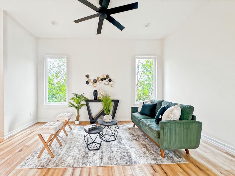 Furnished interior view inside a new home in , Austin (Image 6).