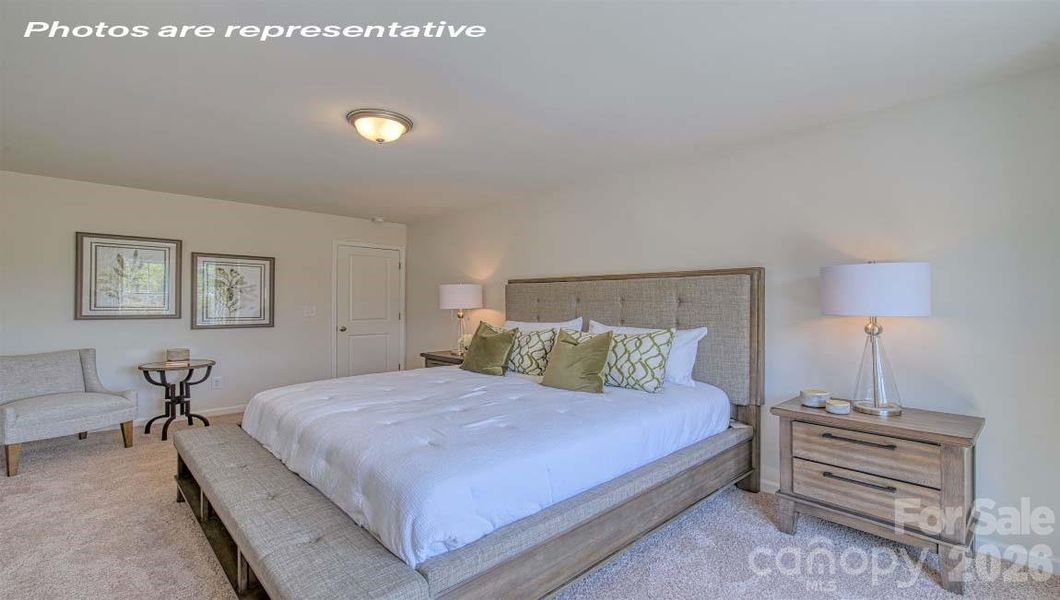 Furnished interior view inside a new home in Skybrook Corners, Huntersville (Image 11).