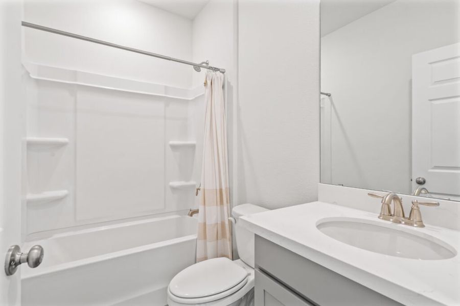 Furnished interior view inside a new home in Natureview, Freeport (Image 31).