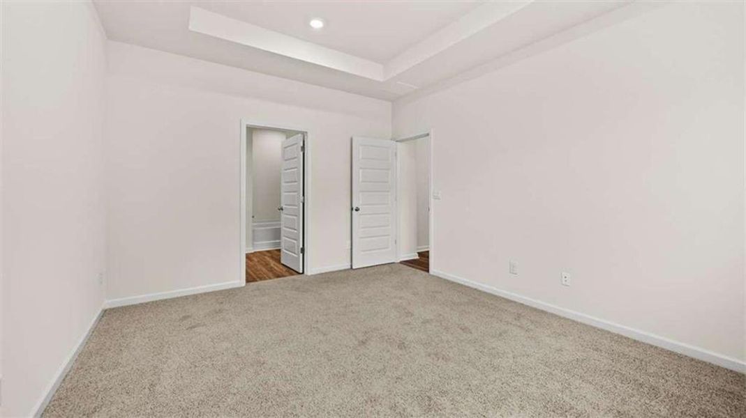 Spacious, unfurnished interior of a new home in Poplar Preserve, Newnan (Image 22).