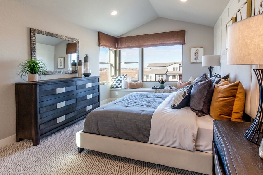 Representative furnished interior of a home built from the Galileo by Hartford Homes in Trailside, Timnath (Image 11).
