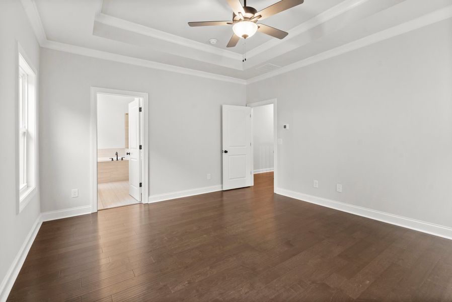 Representative unfurnished interior of a home built from the The Cameron by The Providence Group in Palisades Single Family, Cumming (Image 33).