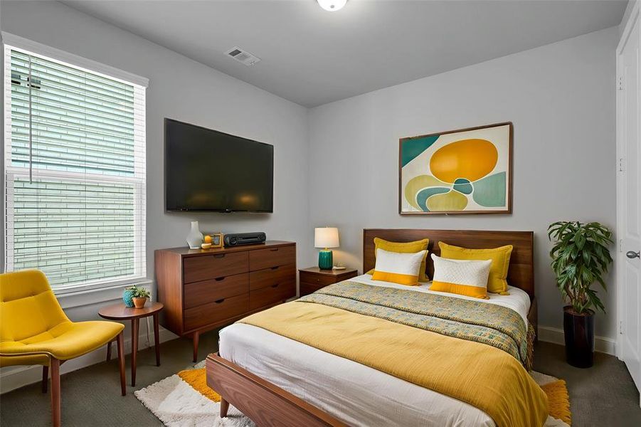 Furnished interior view inside a new home in Polo Ridge, Forney (Image 18).