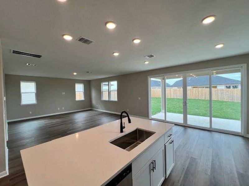 Open Concept Kitchen