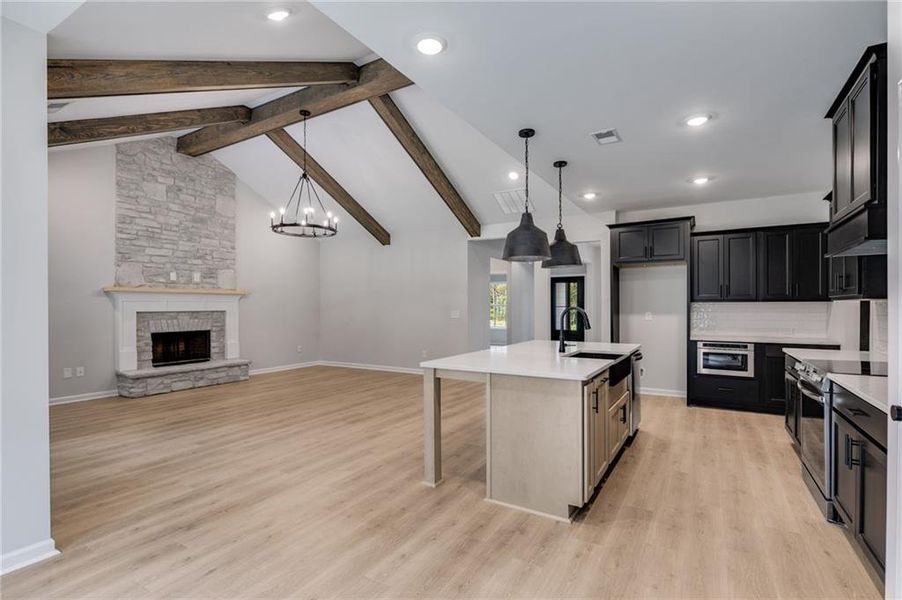 Furnished interior view inside a new home in Liberty Station, Bremen (Image 16).