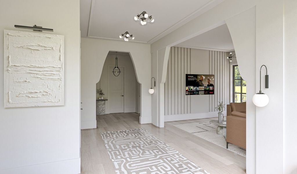 Representative furnished interior of a home built from the Maplewood by Arkan Homes in Echo at Crabapple, Alpharetta (Image 2). Representative furnished interior of a home built from the Maplewood by Arkan Homes in Echo at Crabapple, Alpharetta (Image 2).