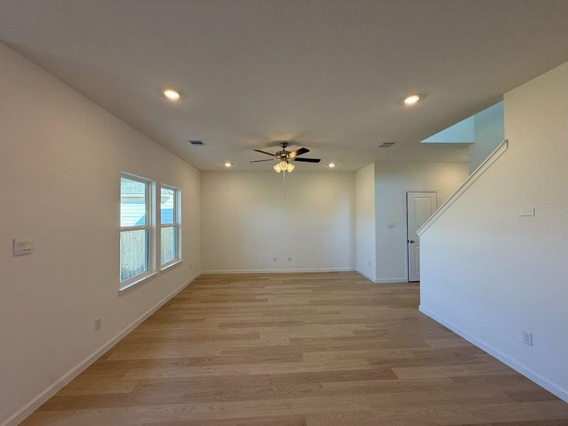 Spacious, unfurnished interior of a new home in Midtown Reserve, College Station (Image 9). Spacious, unfurnished interior of a new home in Midtown Reserve, College Station (Image 9).