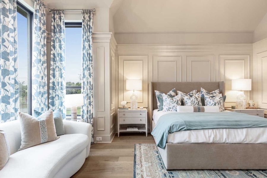 Representative Primary Bedroom - some options shown