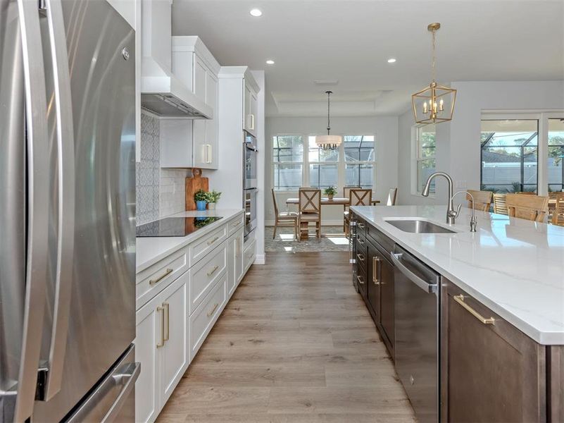 Furnished interior view inside a new home in , Venice (Image 6).