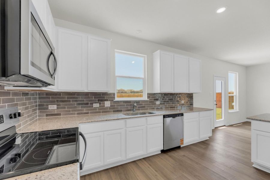 Furnished interior view inside a new home in Sonterra - Cool Water, Jarrell (Image 12).