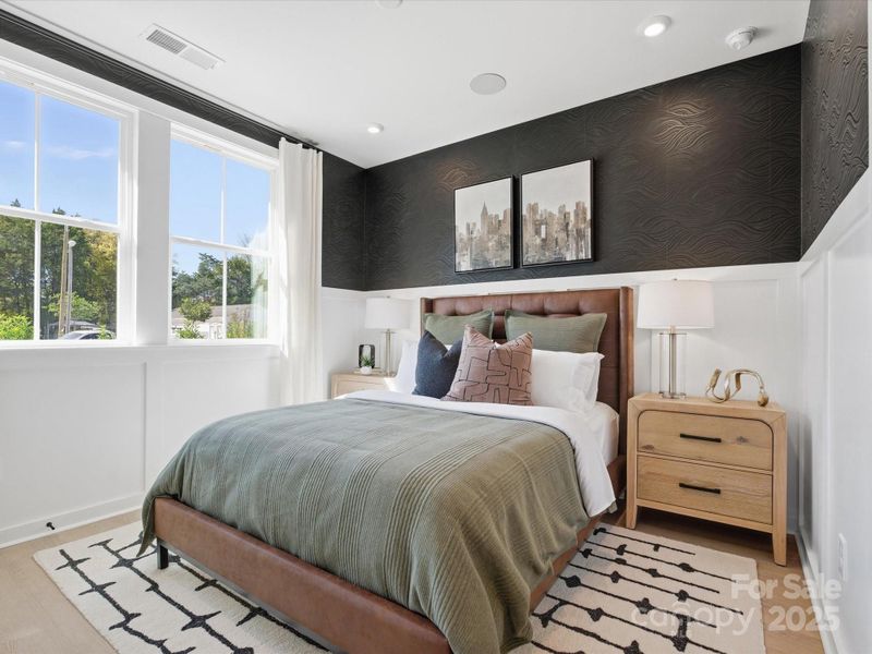 First Floor Guest Bedroom. *Model Photos | Actual Finishes, Structural Selections, and Orientation May Vary. First Floor Guest Bedroom. *Model Photos | Actual Finishes, Structural Selections, and Orientation May Vary.
