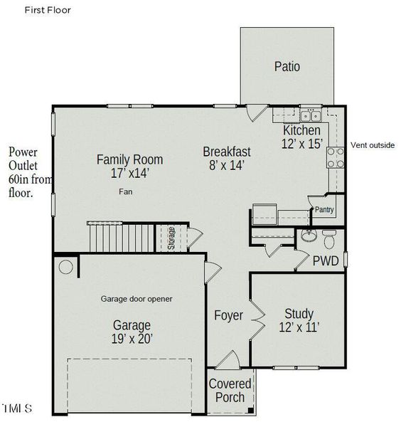 First Floor Floorplan