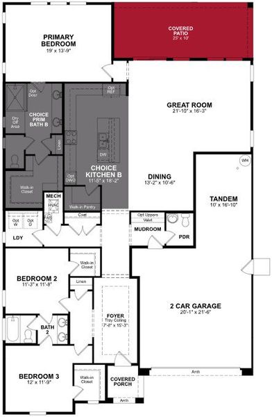 2D floor plan layout of this home in Tirreno at IronWing, Litchfield Park, AZ (Image 2). 2D floor plan layout of this home in Tirreno at IronWing, Litchfield Park, AZ (Image 2).