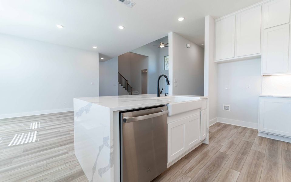 Furnished interior view inside a new home in Solterra, Mesquite (Image 12).