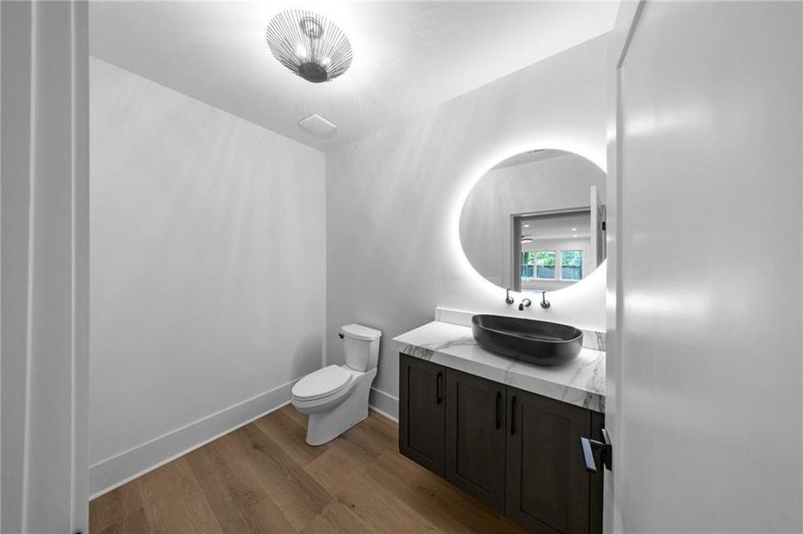 Furnished interior view inside a new home in , Alpharetta (Image 7). Furnished interior view inside a new home in , Alpharetta (Image 7).