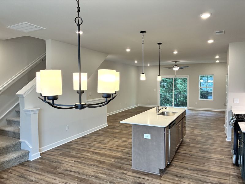 Furnished interior view inside a new home in Miller Park, Greenville (Image 9).