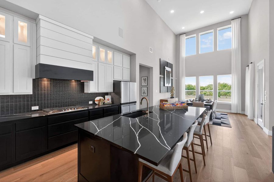 Furnished interior view inside a new home in Highland Crossing, Celina (Image 11).