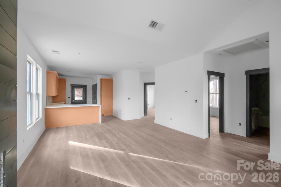 Spacious, unfurnished interior of a new home in , Albemarle (Image 11).