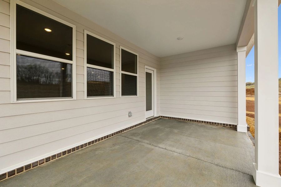 Exterior details and patio area of a home in Willow Landing, Mount Juliet (Image 4).