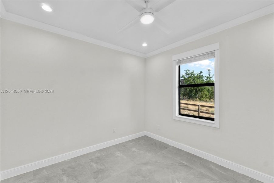 Bright interior room