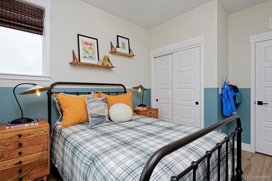Furnished interior view inside a new home in Lyric at RidgeGate, Lone Tree (Image 8).