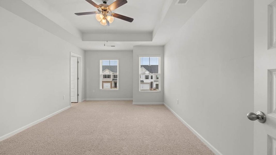 Representative unfurnished interior of a home built from the Sudbury by D.R. Horton in Laurel Park Townhomes, Hephzibah (Image 12).