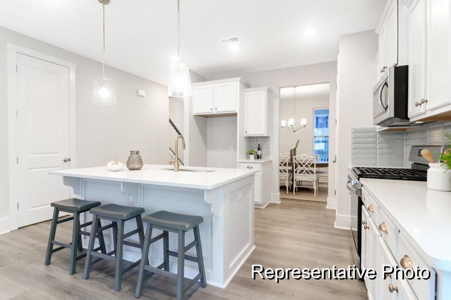 Furnished interior view inside a new home in , Ravenel (Image 5).
