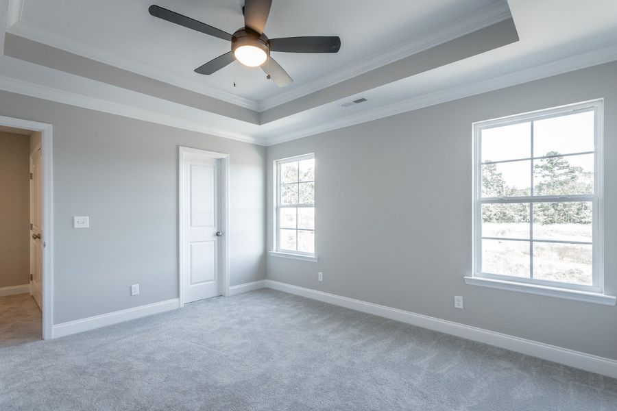 Spacious, unfurnished interior of a new home in The Nassau, Chattanooga (Image 22).