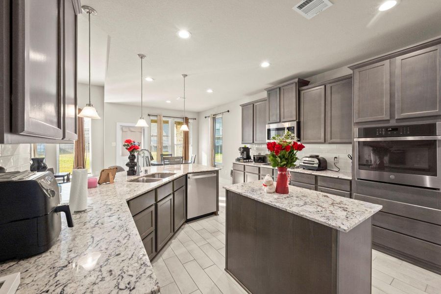 Furnished interior view inside a new home in Bradbury Forest, Spring (Image 15).