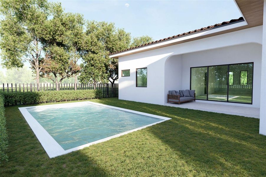 Front exterior of a new home in , Miami, FL, highlighting curb appeal (Image 4).