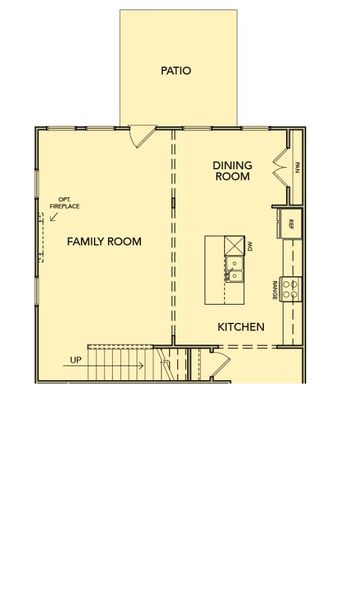 2D floor plan layout for the Bayberry by Kerley Family Homes in Park Center Pointe, Austell, GA (Image 5). 2D floor plan layout for the Bayberry by Kerley Family Homes in Park Center Pointe, Austell, GA (Image 5).
