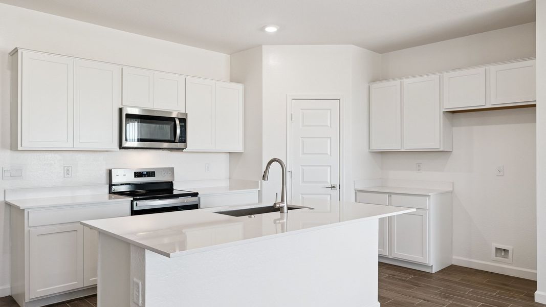 Furnished interior view inside a new home in Remington, Buckeye (Image 7).