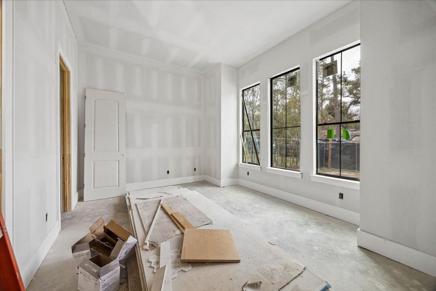 In-progress construction of a new home in , Houston, TX (Image 12).