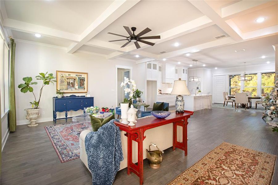 Furnished interior view inside a new home in , Tyler (Image 19).