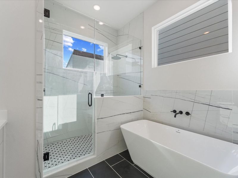 Furnished interior view inside a new home in , Houston (Image 24).