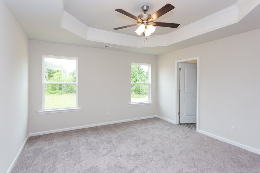 Representative unfurnished interior of a home built from the The Sycamore by Chesapeake Homes in Traditions at Carolina Forest, Myrtle Beach (Image 15).