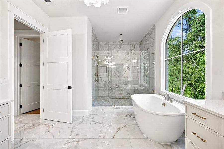 Furnished interior view inside a new home in , Milton (Image 16).