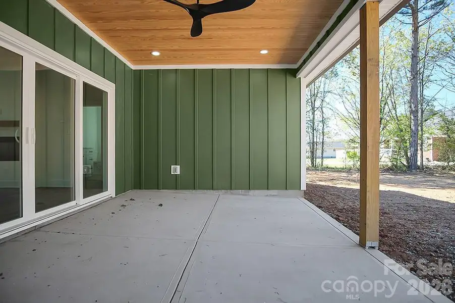 Exterior details and patio area of a home in , Cherryville (Image 4). Exterior details and patio area of a home in , Cherryville (Image 4).