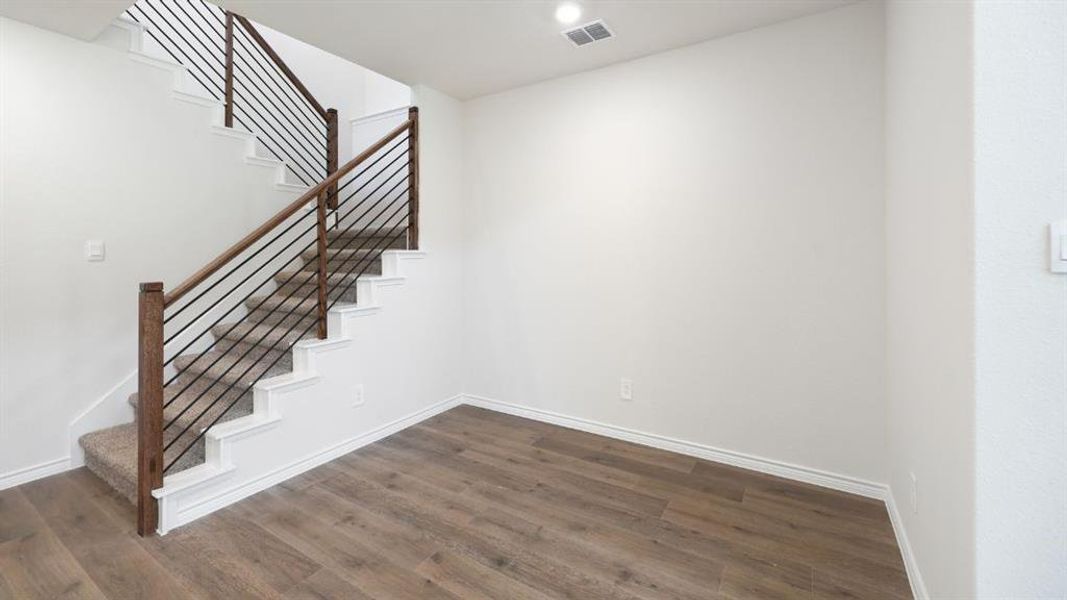 Spacious, unfurnished interior of a new home in The Landing at Hidden Lakes, McKinney (Image 15).