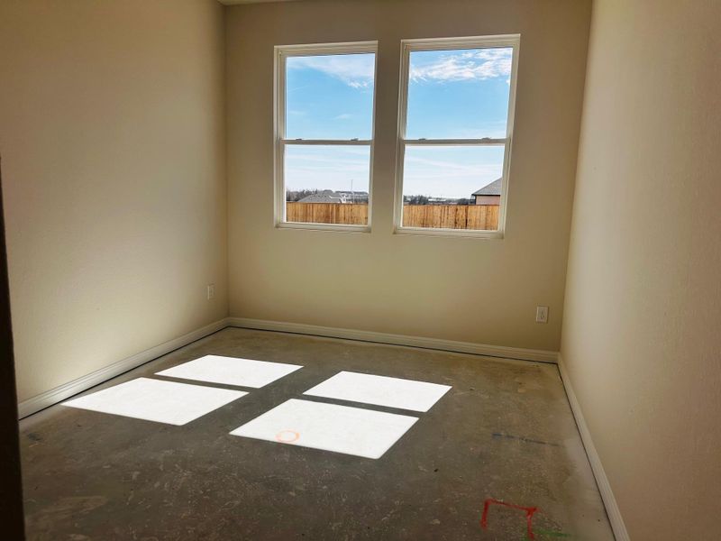 In-progress construction of a new home in Patterson Ranch, Georgetown, TX (Image 12).