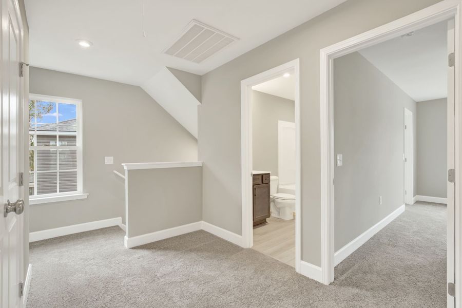 Aspen Plan Upstairs Landing and Bedroom Access