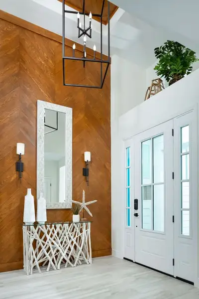 Representative furnished interior of a home built from the Trinidad Bay by Minto Communities in Latitude Margaritaville Watersound, Panama City Beach (Image 4).