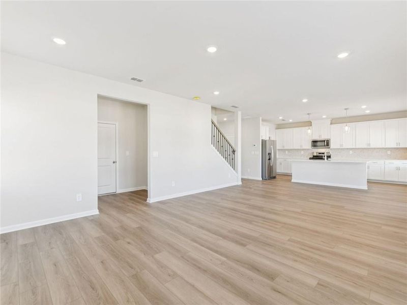 Spacious, unfurnished interior of a new home in Preserve at Mountain Creek, Pendergrass (Image 13).