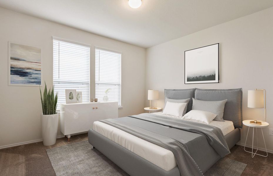 MODEL HOME images may NOT be consistent with the finished product.