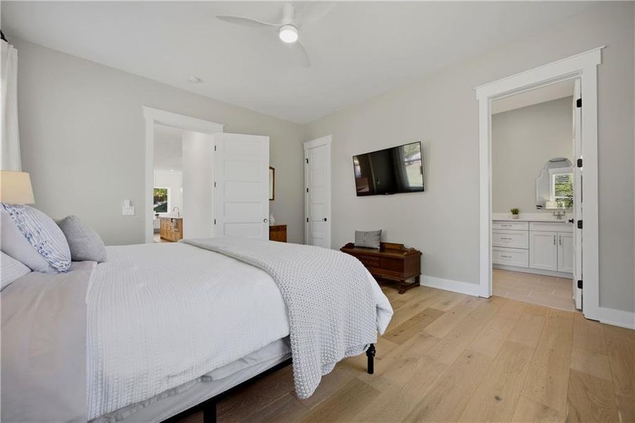 Furnished interior view inside a new home in , Sugar Hill (Image 55).